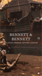 Mobile Screenshot of bennettandbennett.com